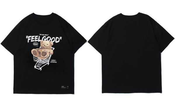 "Feel Good" Men Women Streetwear Unisex Graphic T-Shirt
