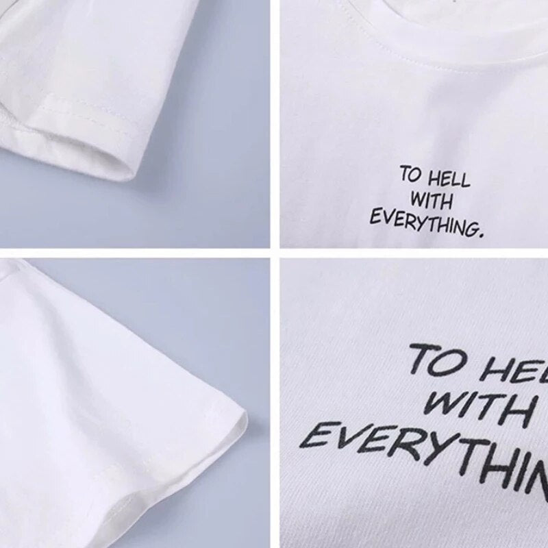 "For Everything" Unisex Men Women Streetwear Graphic T-Shirt