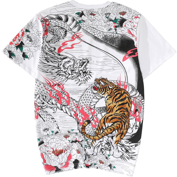"Dragon Fly" Unisex Men Women Streetwear Graphic T-Shirt