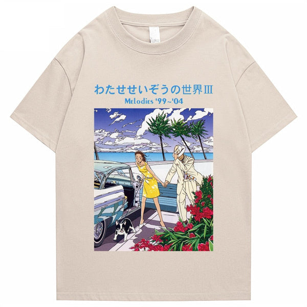 "Melodies" Men Women Streetwear Unisex Graphic T-Shirt