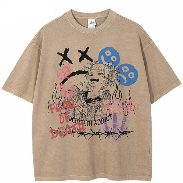 "Addiction" Men Women Unisex Graphic Streetwear T-Shirt