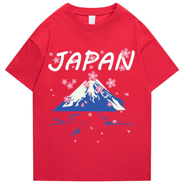 "Japan" Men Women Streetwear Unisex Graphic T-Shirt