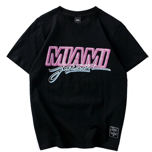 "Miami" Unisex Men Women Streetwear Graphic T-Shirt
