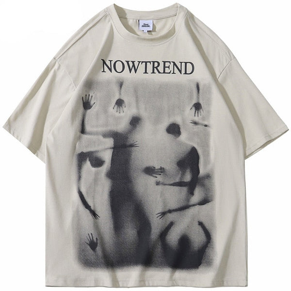 "No Ending" Unisex Men Women Streetwear Graphic T-Shirt