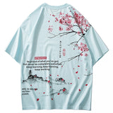"Light Tree" Unisex Men Women Streetwear Graphic T-Shirt