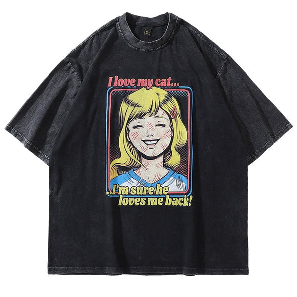 "More Love" Unisex Men Women Streetwear Graphic T-Shirt