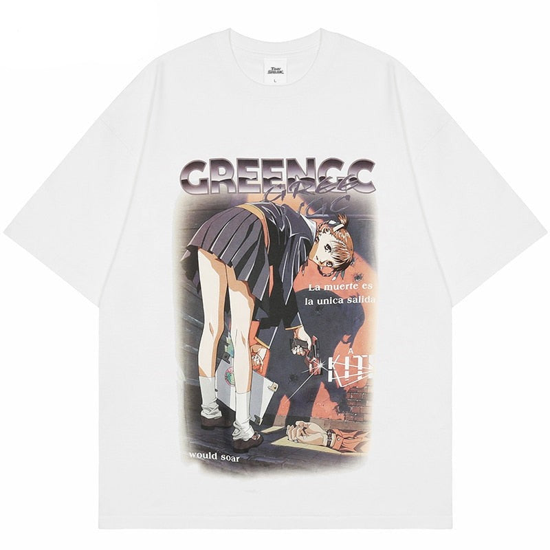 "Eyes Open" Unisex Men Women Streetwear Graphic T-Shirt