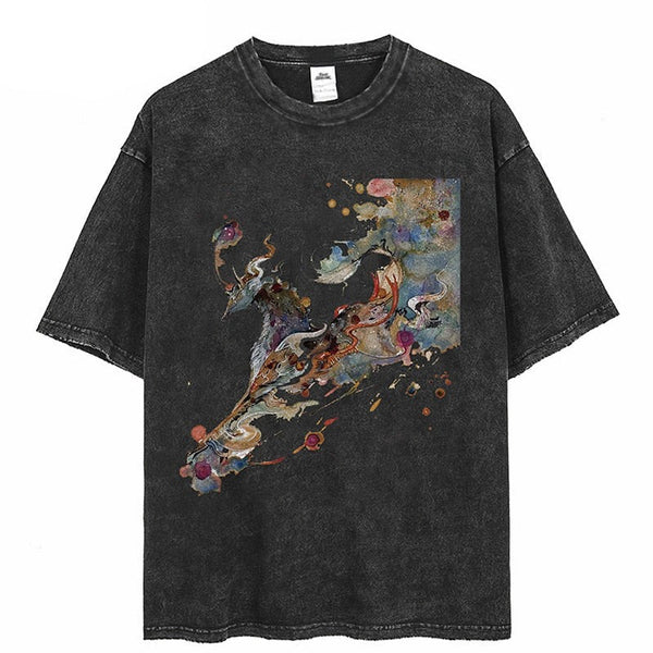 "Mixed Colours" Unisex Men Women Streetwear Graphic T-Shirt