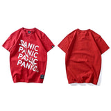 "Panic Mode" Unisex Men Women Streetwear Graphic T-Shirt