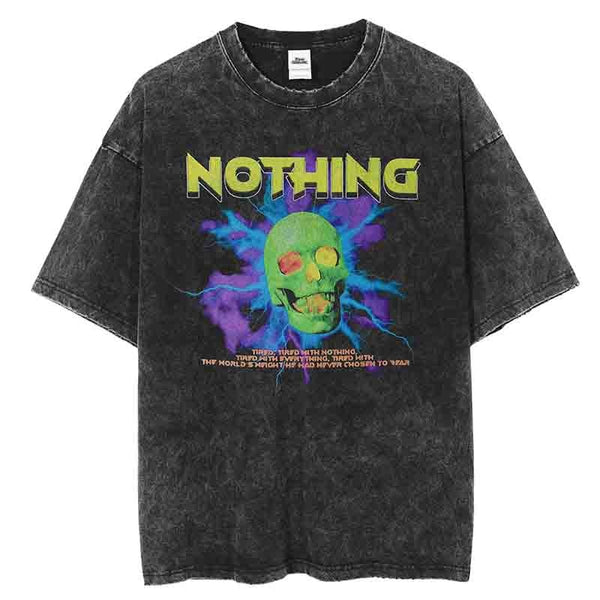 "Nothing Forever" Unisex Men Women Streetwear Graphic T-Shirt