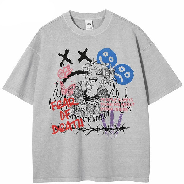 "Addiction" Men Women Unisex Graphic Streetwear T-Shirt